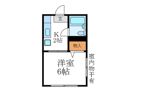 石井ハイツの物件間取画像